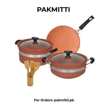 Non Glazed Cooking Set