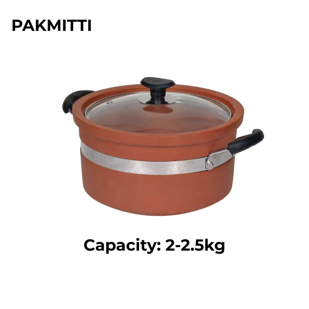 Non glazed clay handi