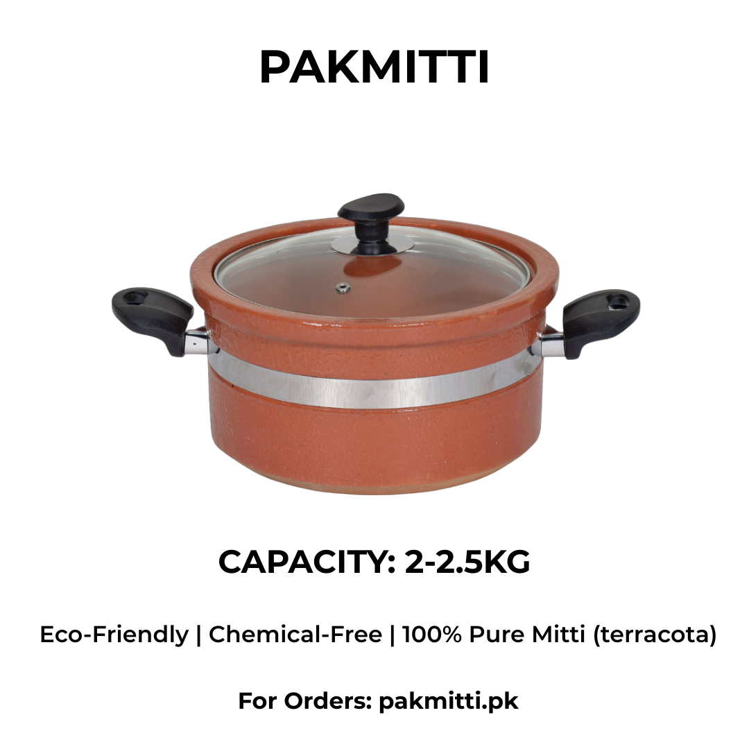 Flat Glazed Clay Handi