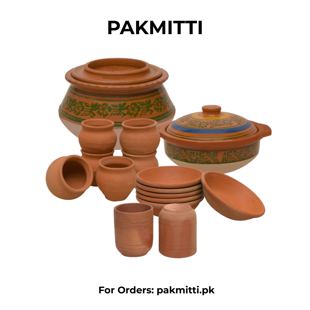 Traditional Clay Cookware Set Online In Pakistan