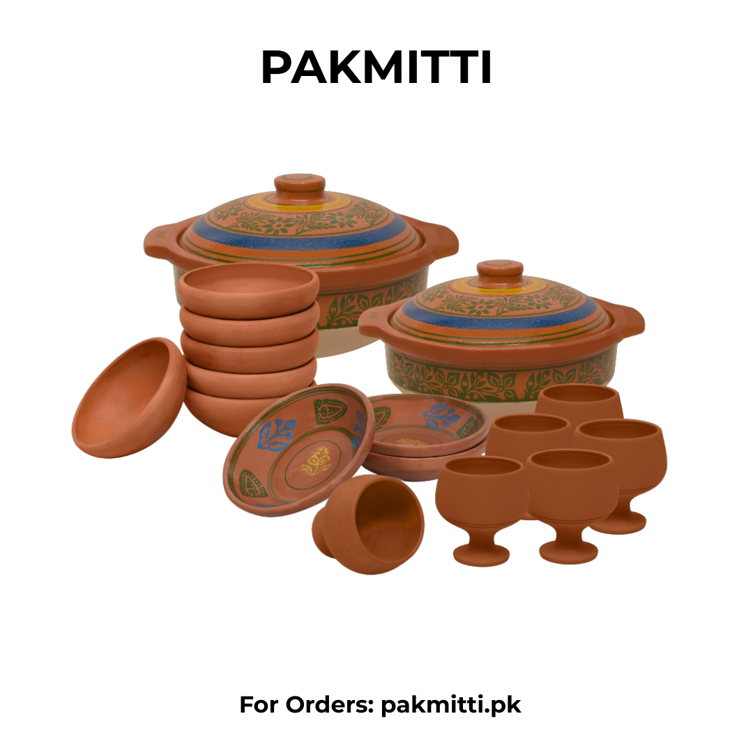 Traditional Clay Cookware Set Online in Pakistan