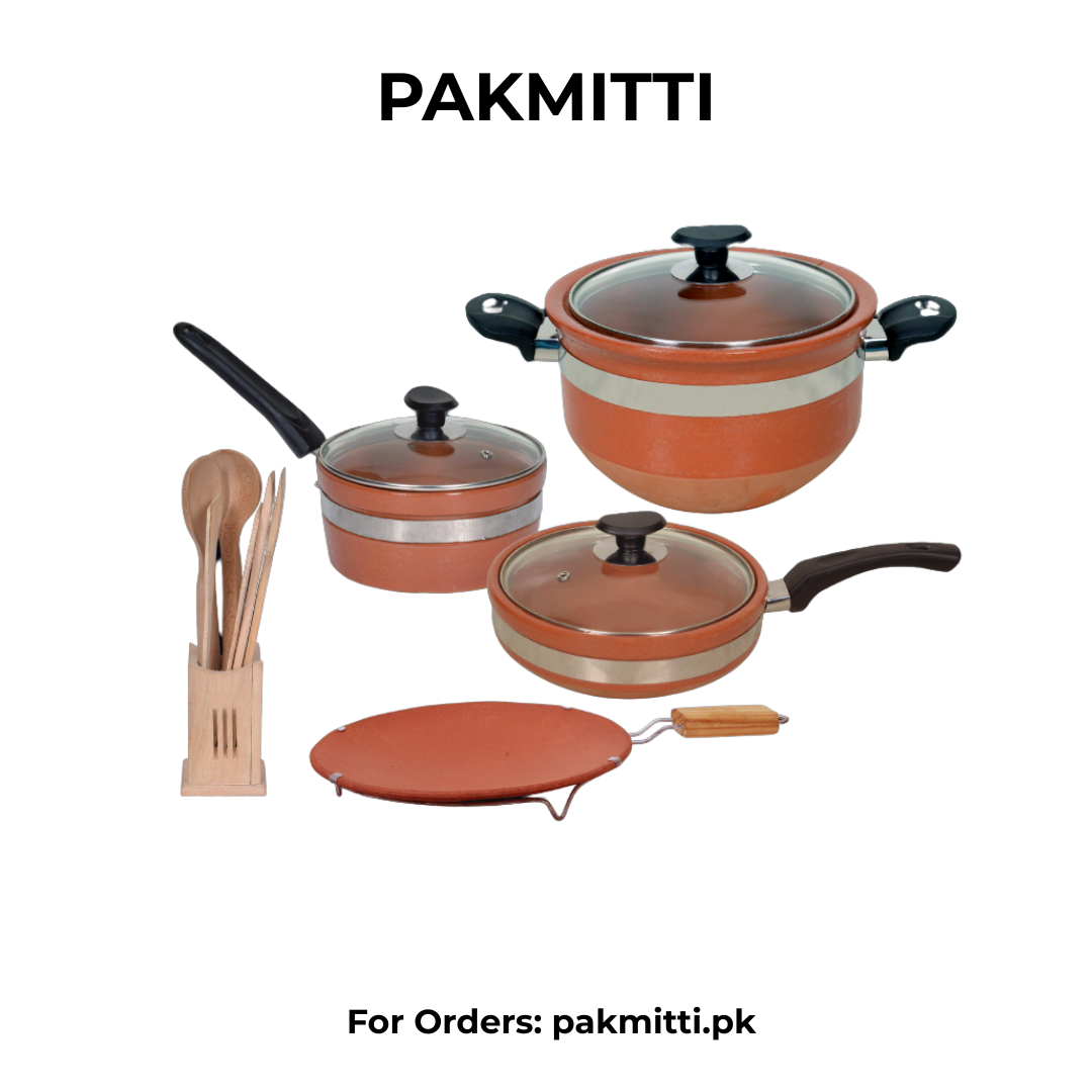Bronze Clay Cooking Set