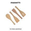 4 Pieces Mini Wooden Spoon Set