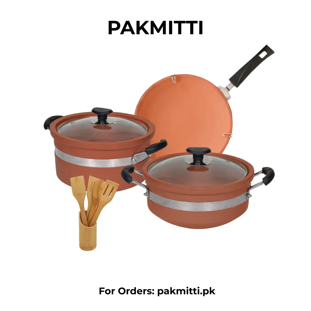 Non Glazed Cooking Set