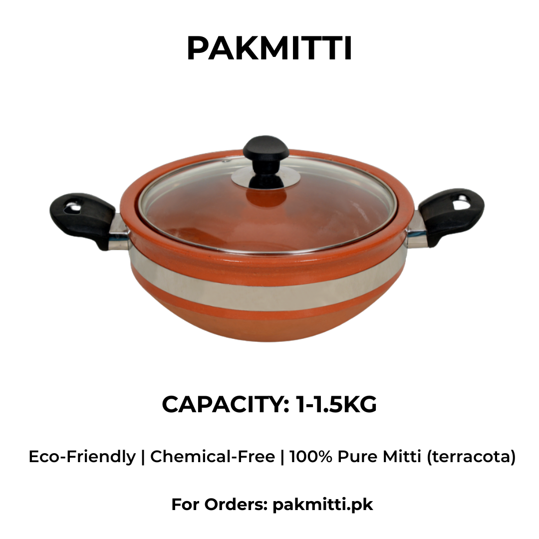 Glazed Clay Wok Karahi
