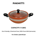 Glazed Clay Wok Karahi