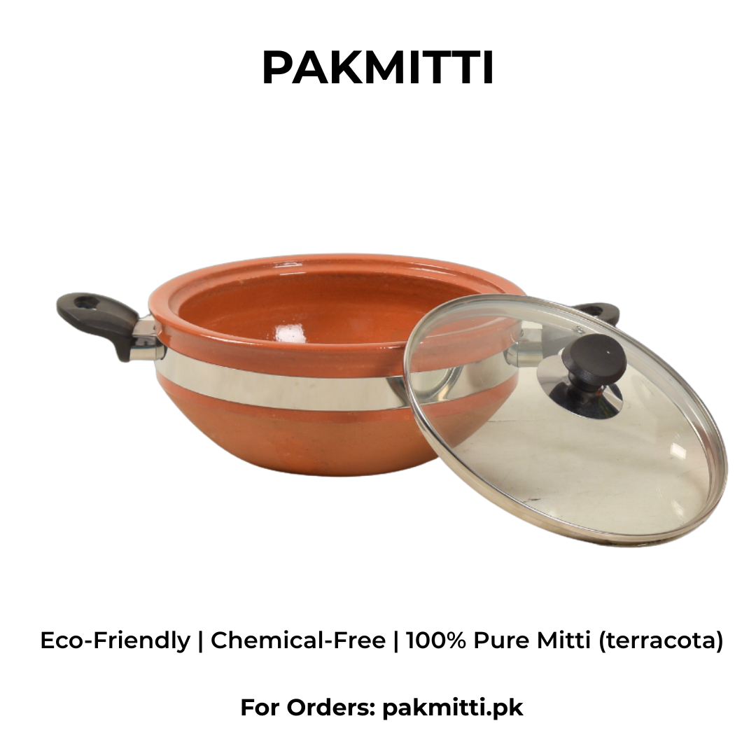 Glazed Clay Wok Karahi