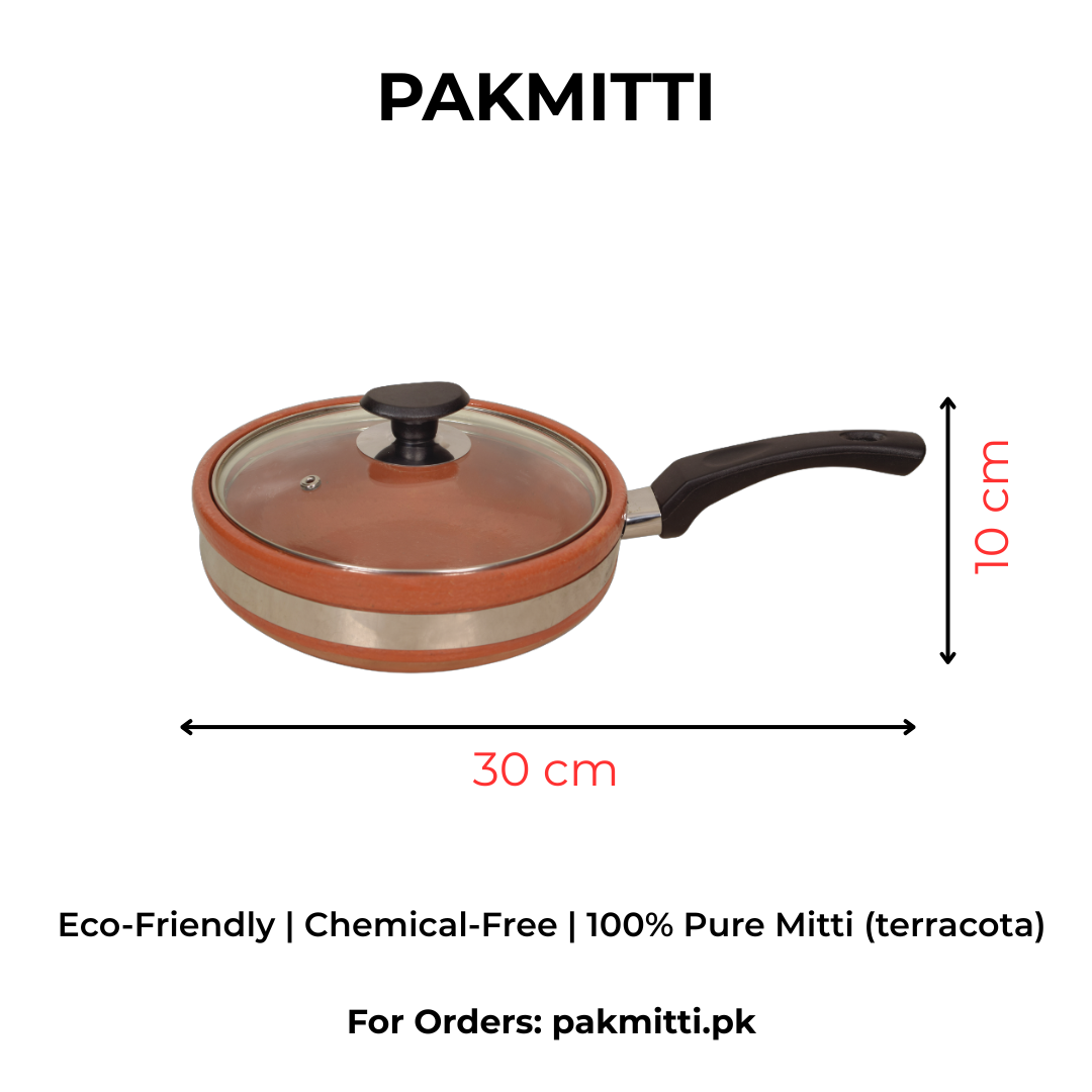clay fry pan 